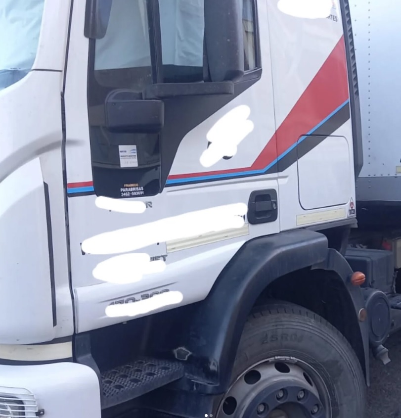 Apertura de camiones en Banfield